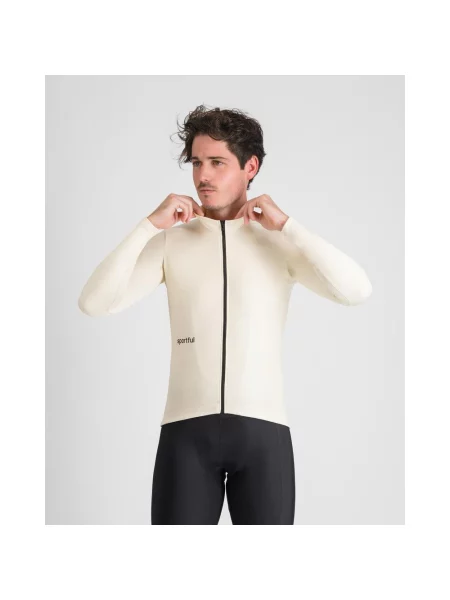 Koszulka rowerowa Sportful Classic Thermal długi rękaw XXL beżowy
