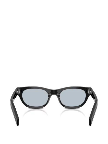 Ochelari de soare rotunzi Prada Eyewear negru