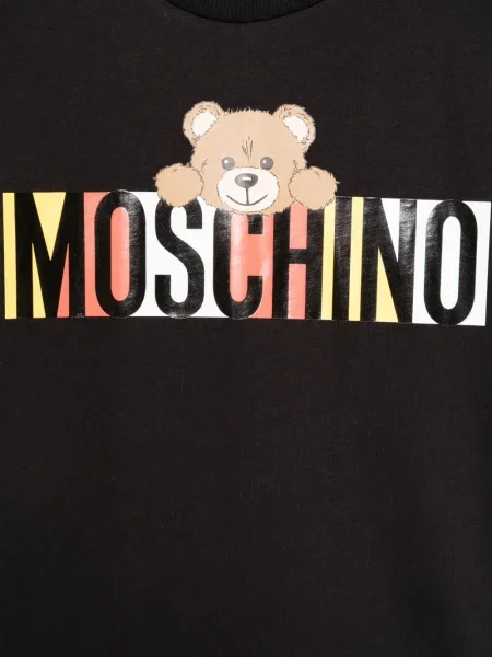 Koszulka dziecięca Moschino czarna
