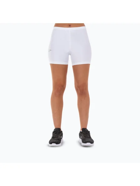 Női futó rövidnadrág Joma Lycra fehér. Méret: S fehér