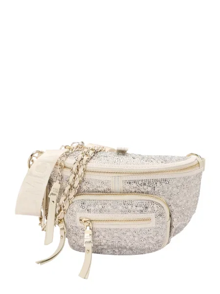 STEVE MADDEN Torba za čez ramo Bmaxima / srebrna bež