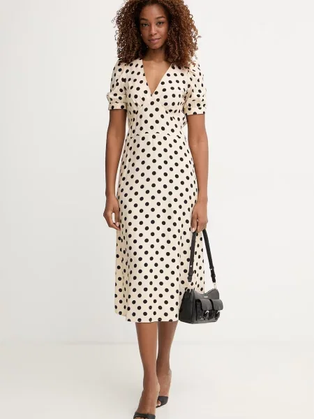 Morgan розкльошена сукня з віскозою