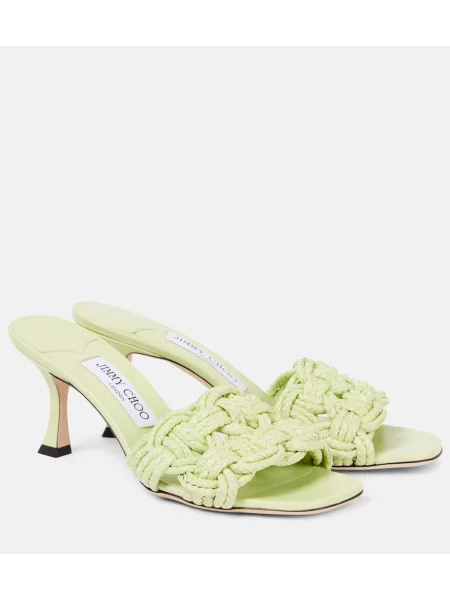 Mules Jimmy Choo zelena