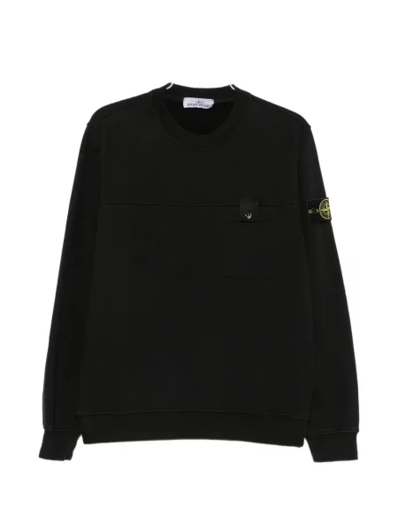 Hanorac Stone Island cu strasuri negru