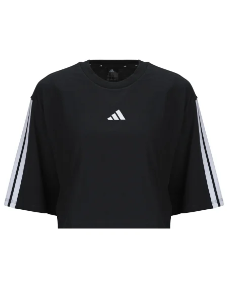 Tricou Adidas cu dungi negru