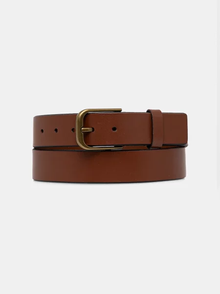 Tommy Jeans Kožni remen smeđa