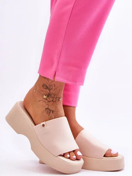 Copati Evento s platformo bež