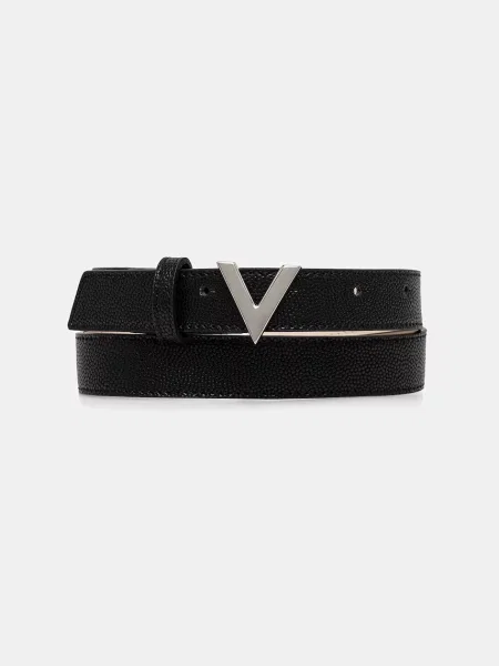 Valentino Bags opasok dámsky z imitácie kože čierna