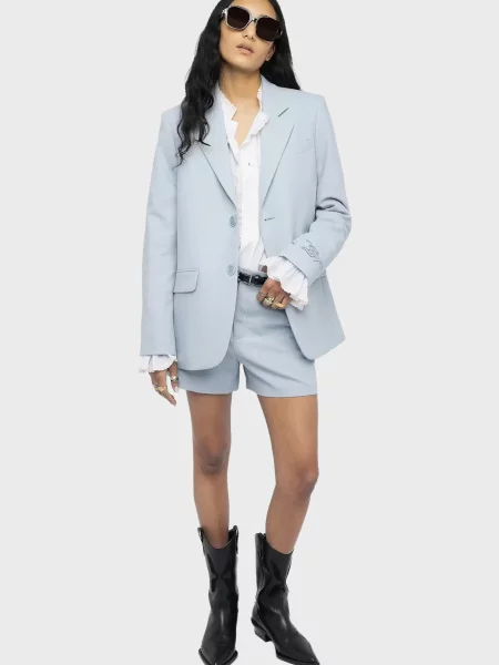 Шорты Zadig&voltaire голубые