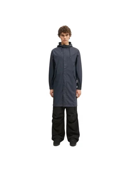 Parka Rains niebieska