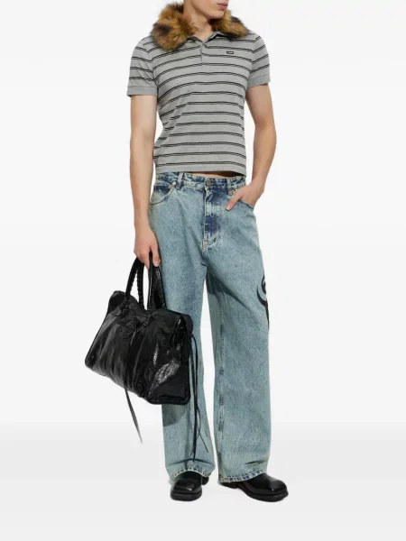 Με κολάρο polo Vetements γκρι