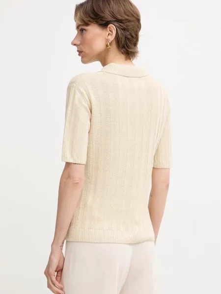 Льняное поло Mm By Max Mara