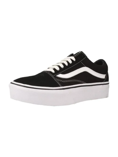 Tenisky Vans Old Skool na platforme čierna