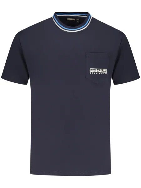 Tricou Napapijri scurt albastru