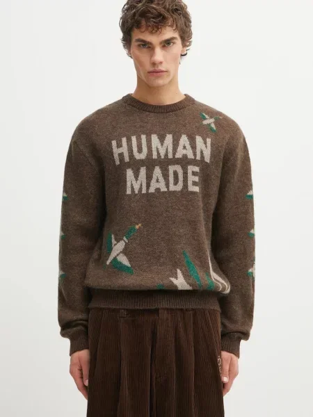 Human Made pulover din amestec de lână GRAPHIC