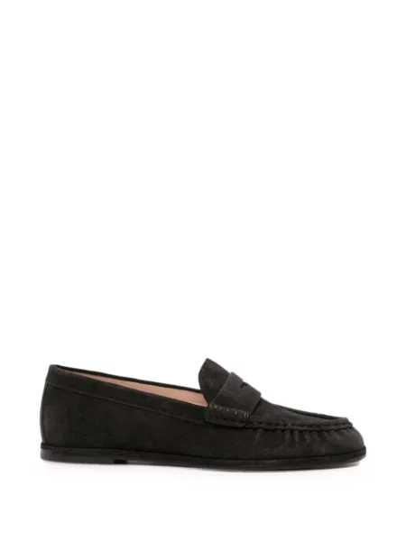 Pantofi loafer Stuart Weitzman din piele maro