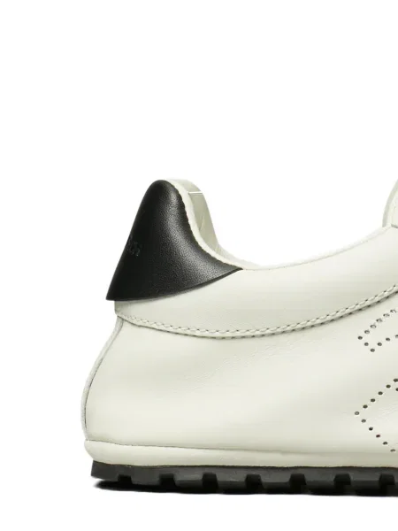 Sneakerși Tory Burch din piele alb