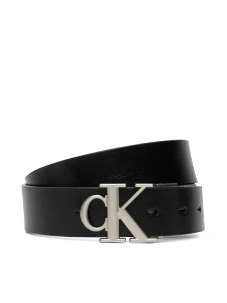 Calvin Klein dvostrani remen za muškarce kožni crna