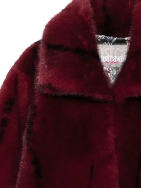 Kurtka dziecięca Roberto Cavalli czerwona