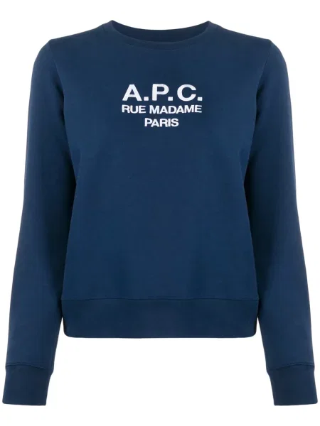 Top A.p.c. tricotate albastru
