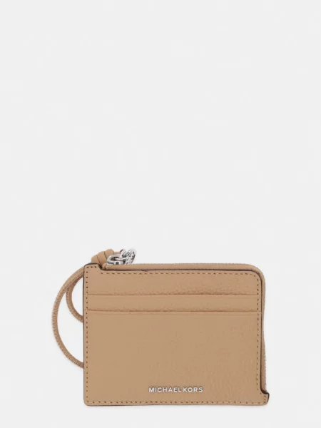 Usnjena denarnica MICHAEL Michael Kors rjava