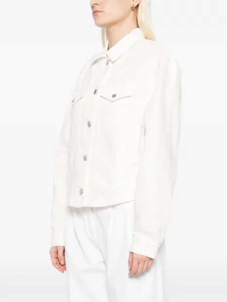 Kurtka jeansowa Filippa K biała