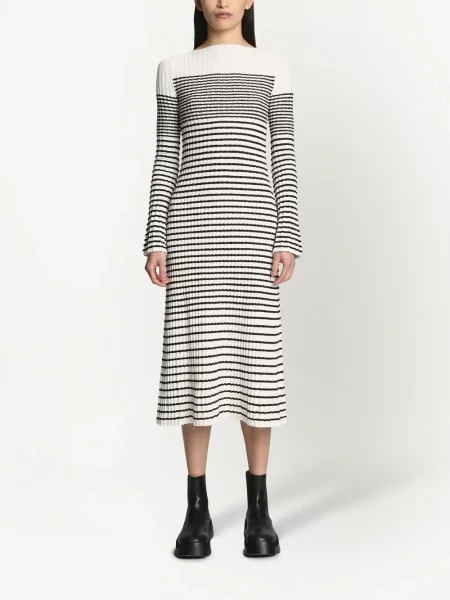 Kostiumas buklė suknele Proenza Schouler balta
