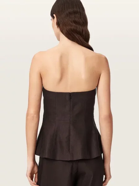 AllSaints корсетна блузка CHARLEY