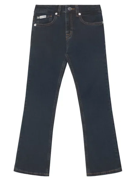 Calvin Klein Jeans Τζιν Essential Flare Fit μαύρο