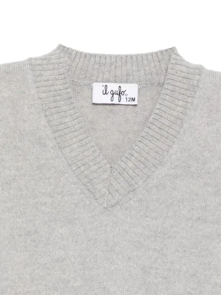 Sweter dziecięcy Il Gufo szary
