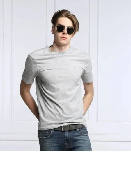 Armani Exchange Tricou gri