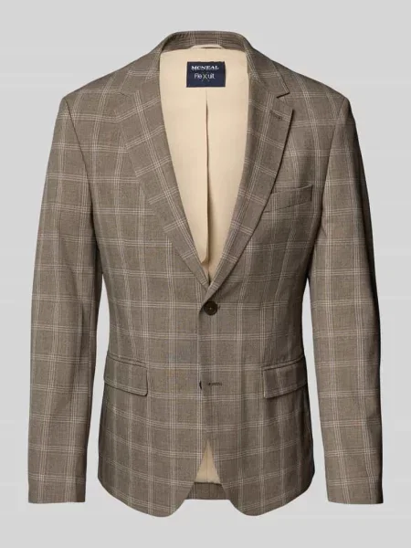 Marynarka o kroju slim fit z kołnierzem z połami Mcneal