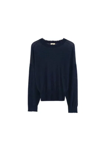 Sweter Bellerose wełniany niebieski