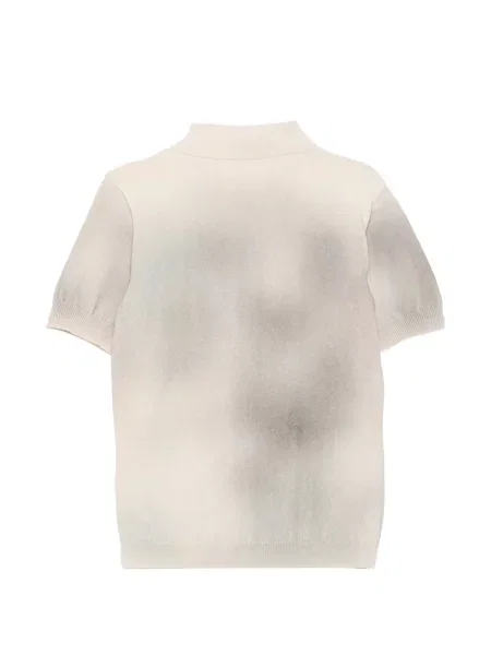 Tricou polo Maison Margiela tricotate