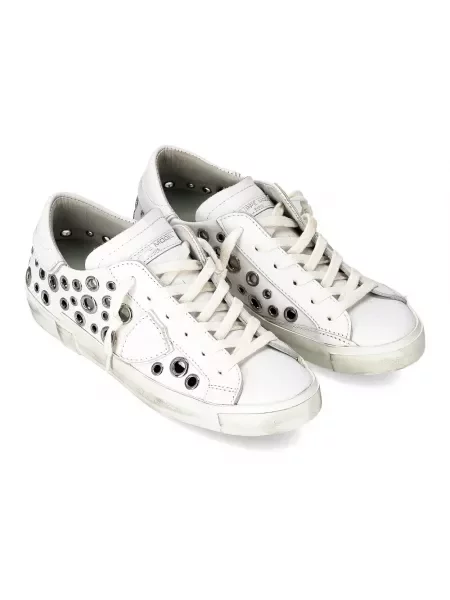 Buty do tenisa Philippe Model skórzane do tenisa białe