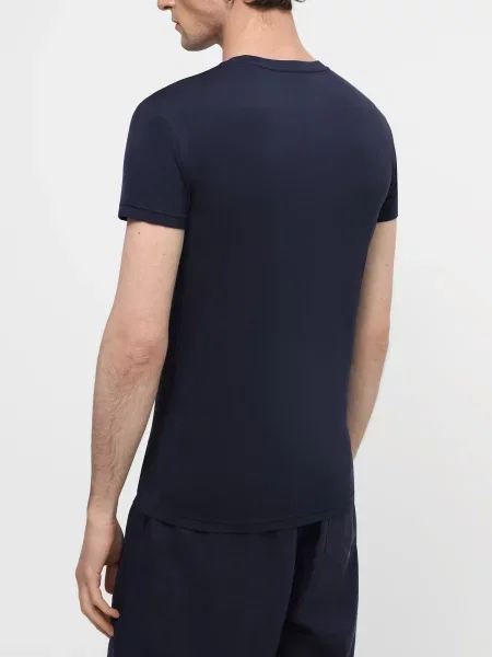Emporio Armani Футболка Темно-синій синя