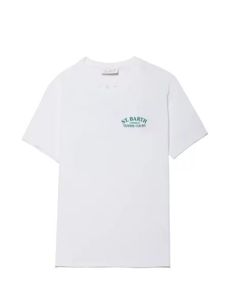 Tricou Mc2 Saint Barth cu imagine alb
