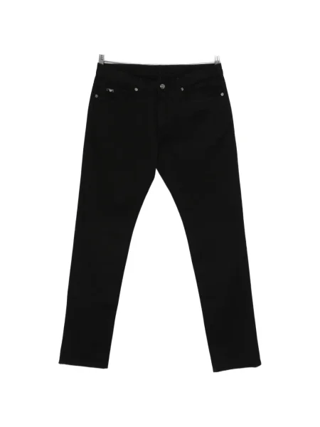 Blugi Emporio Armani cu autograf negru