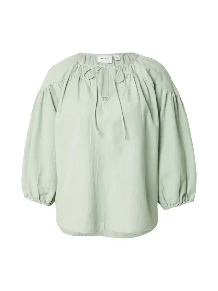 VILA Bluză pastel verde