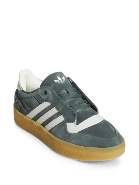 Sneakerși Adidas Samba cu imagine cu bretele din crep verde