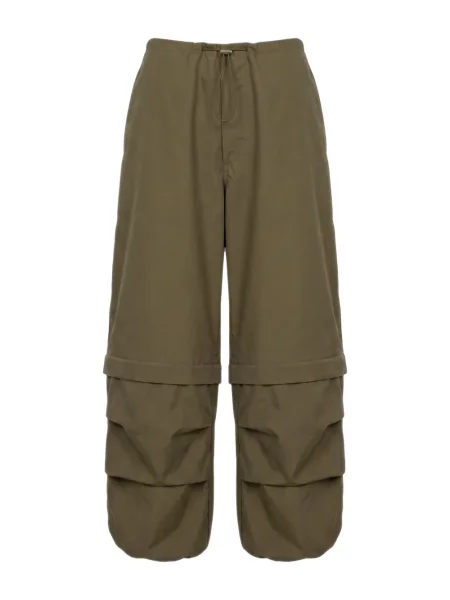 Pantaloni Agolde alergare cu cordon verde