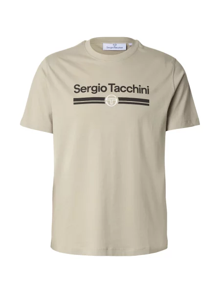 Sergio Tacchini Tričko béžová černá