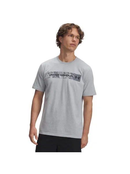 Tricou Under Armour cu dungi negru
