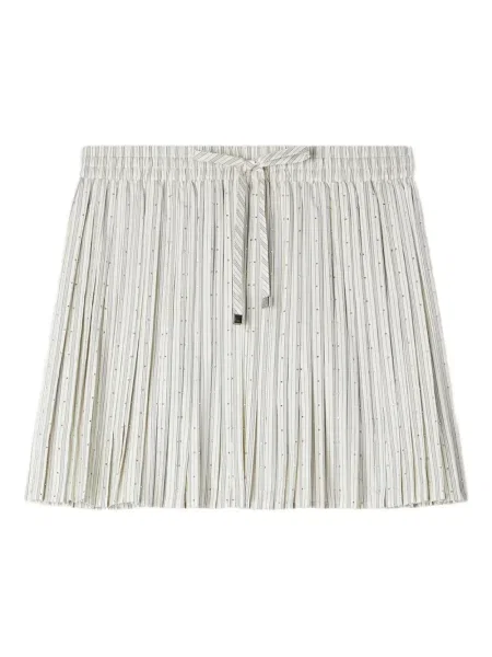 Mała spódnica mini Sandro w paski w kształcie litery A
