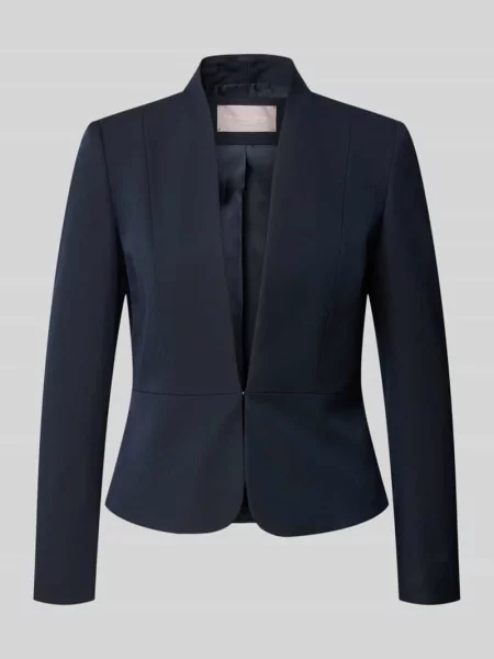 Żakiet o kroju slim fit z zapięciem na haftkę Christian Berg Woman Selection