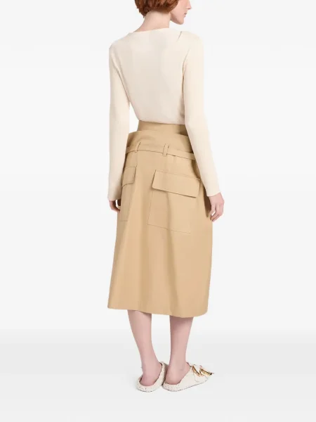 Fustă midi Ports 1961 până la genunchi