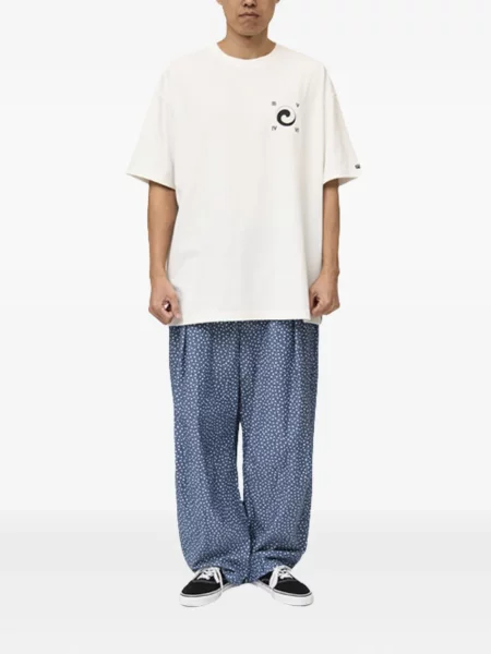 Tricou Stance cu imagine alb