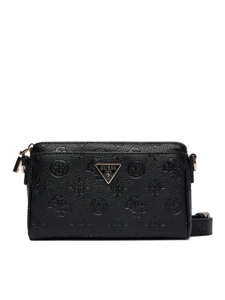 Guess Дамска чанта Cresidia II Mini черен