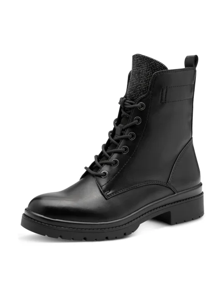 Pantofi Tamaris cu șireturi negru