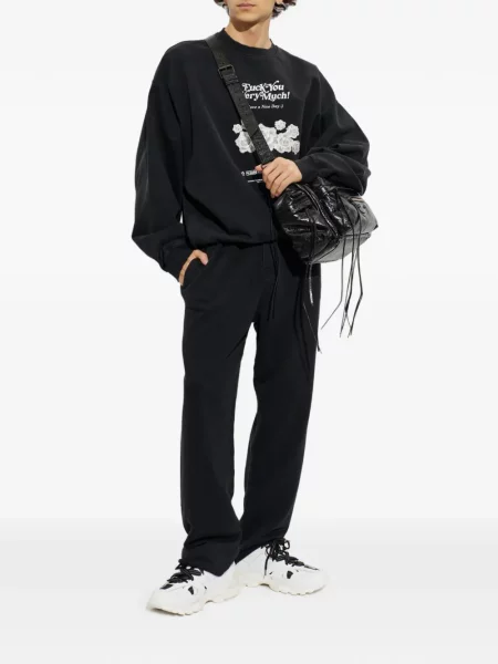 Hanorac Vetements cu imagine negru